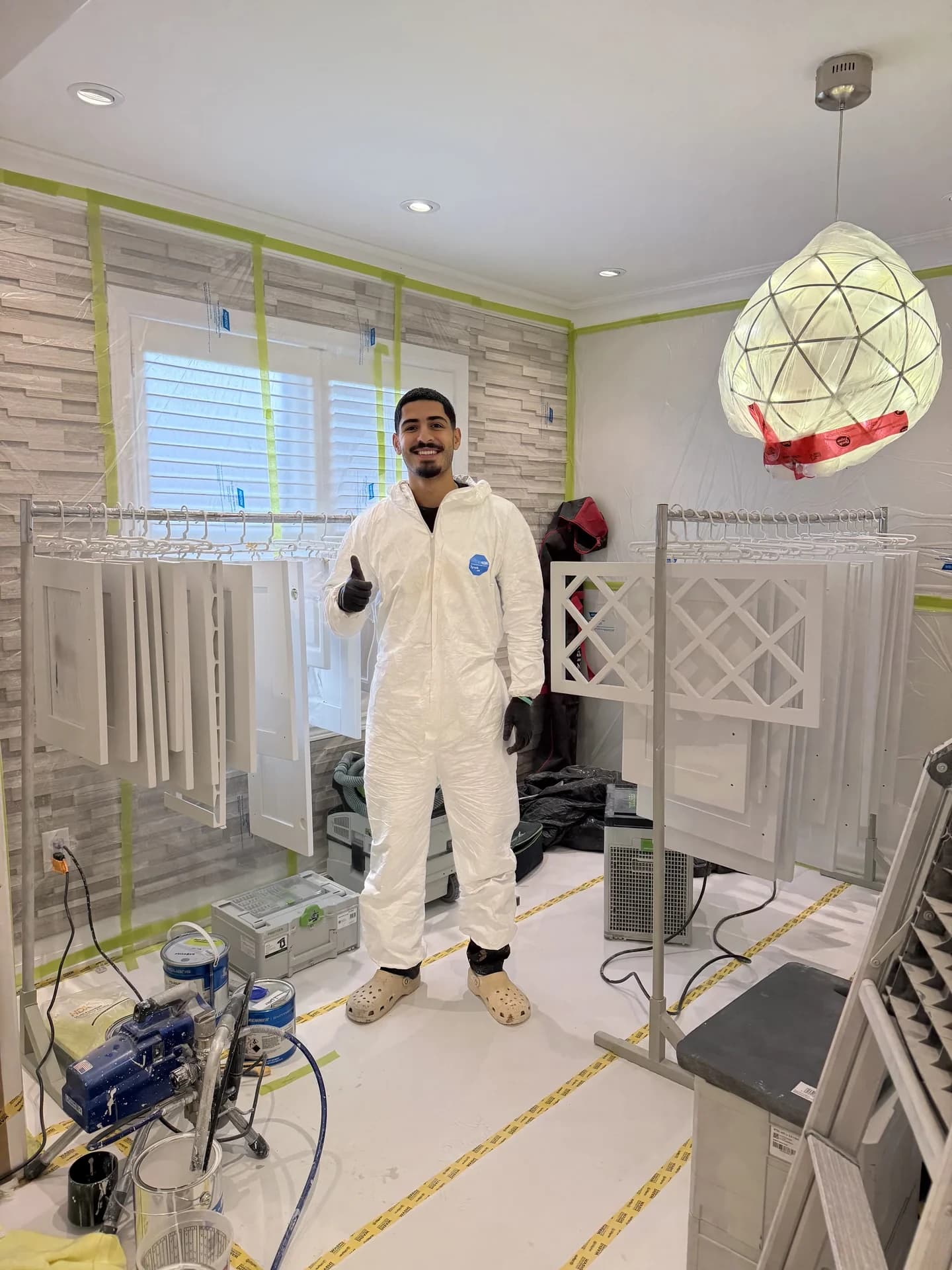 Osama Al-Eisawy — Owner of Primal Cabinet Painting Osama Al-Eisawy, owner of Primal Cabinet Painting