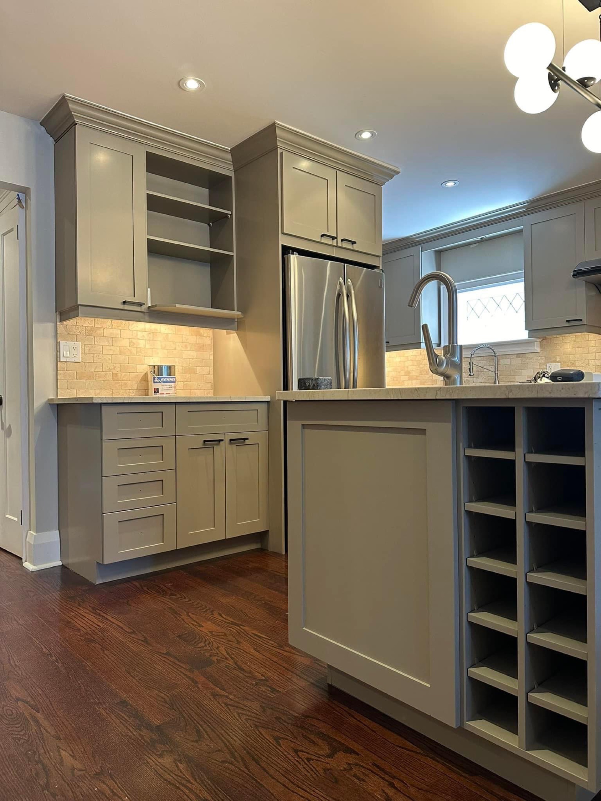 Kitchen Cabinet Transformation 5